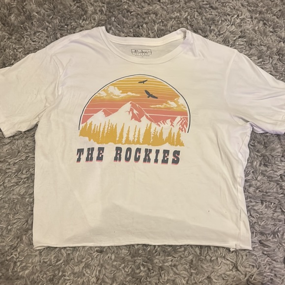 Tops - “The Rockies” cropped top
